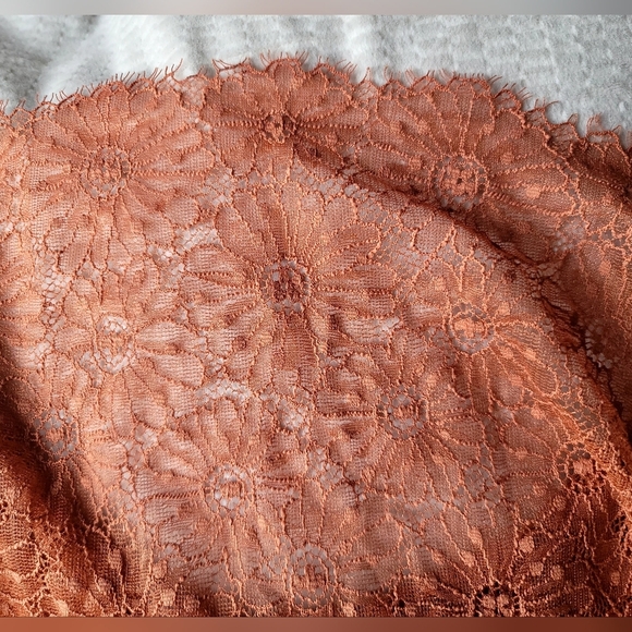 Victorias Secret Burnt Orange Floral/Daisy Nwt High Waist Thong  Panties Small - Picture 4 of 7